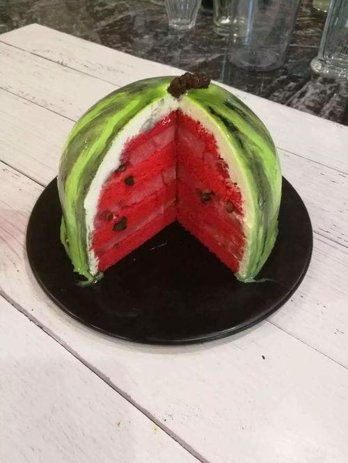 吃瓜青草蛋糕,吃瓜青草蛋糕，带你领略自然美味