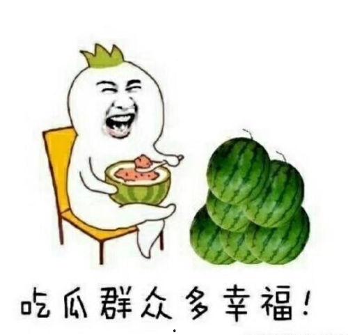 形容吃瓜的话语,那些关于吃瓜的趣味话语